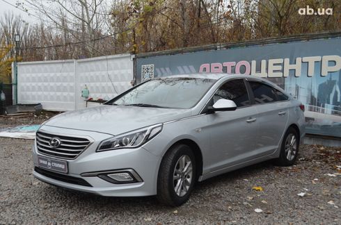 Hyundai Sonata 2017 серый - фото 3