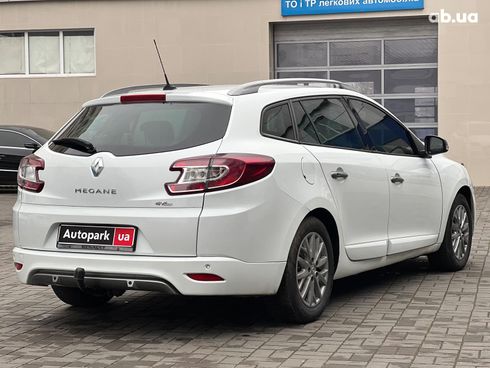 Renault Megane 2013 белый - фото 10