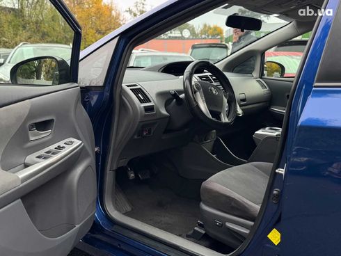 Toyota Prius V 2012 синий - фото 17