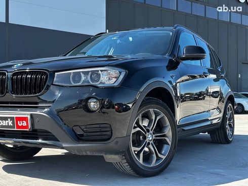 BMW X3 2017 черный - фото 4