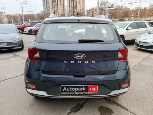 Hyundai Venue 2019 синий - фото 5