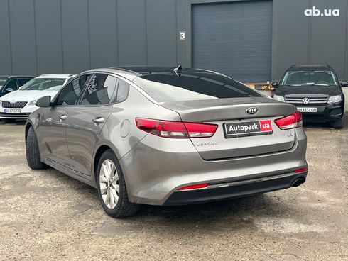 Kia Optima 2016 серый - фото 6