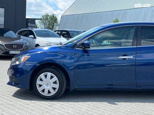 Nissan Sentra 2016 синий - фото 7