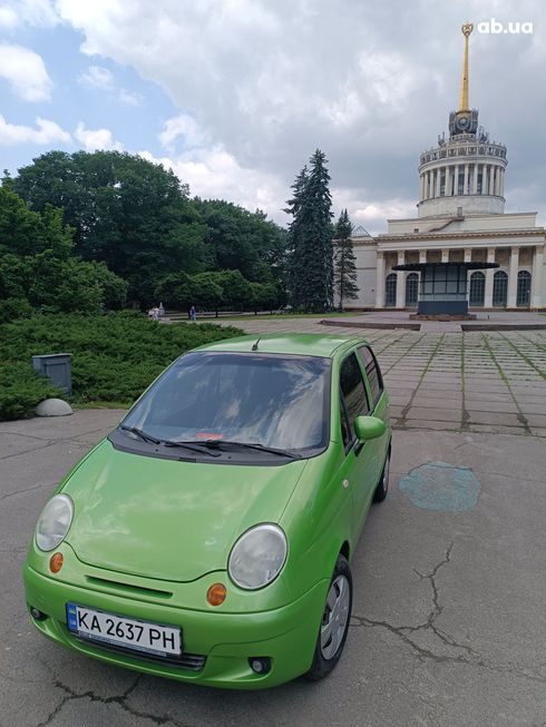 Daewoo Matiz 2008 зеленый - фото 4