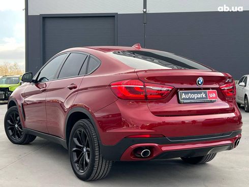 BMW X6 2016 красный - фото 10