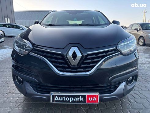 Renault Kadjar 2016 черный - фото 2