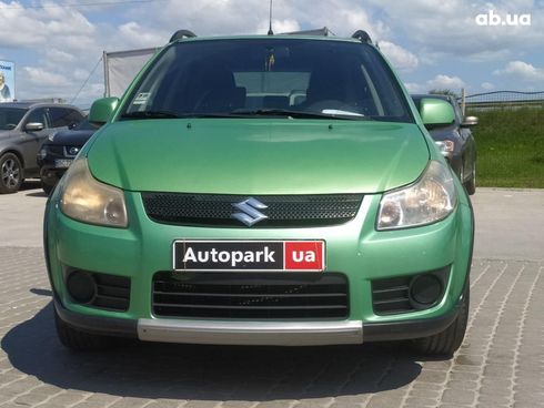 Suzuki SX4 2008 зеленый - фото 2