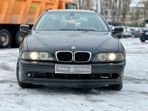 BMW 5 серия 2001 черный - фото 2