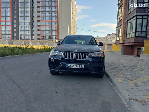 BMW X3 2015 черный - фото 2