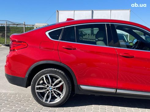 BMW X4 2015 красный - фото 11