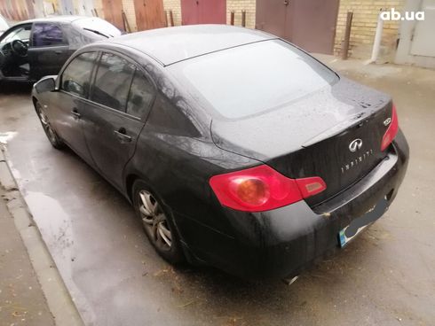 Infiniti G-Series 2008 черный - фото 4