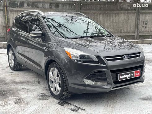 Ford Escape 2015 серый - фото 3