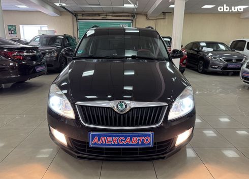 Skoda Fabia 2012 черный - фото 14