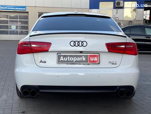 Audi A6 2013 белый - фото 6