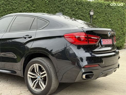 BMW X6 2018 синий - фото 4