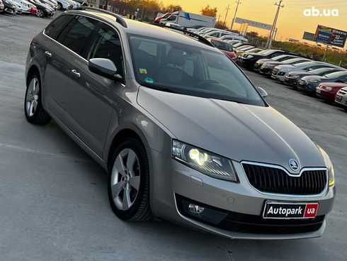 Skoda octavia a7 2014 серый - фото 14