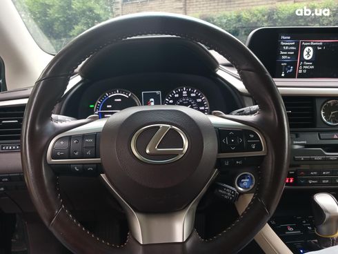 Lexus rx 450 h 2020 синий - фото 10