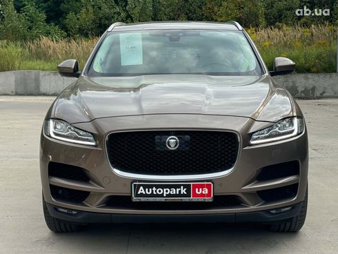 Jaguar F-Pace 2016 коричневый - фото 2