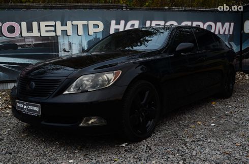 Lexus LS 2007 черный - фото 4