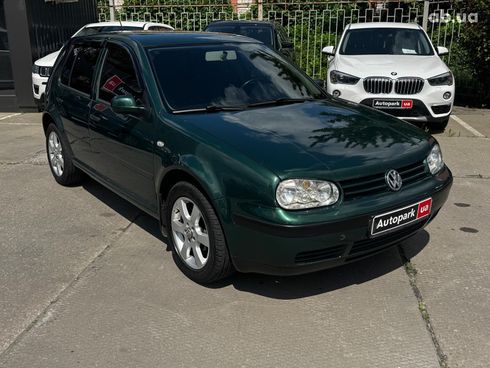 Volkswagen Golf 2000 зеленый - фото 7