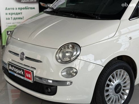 Fiat 500 2011 белый - фото 4