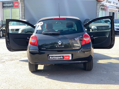 Renault Clio 2007 черный - фото 11