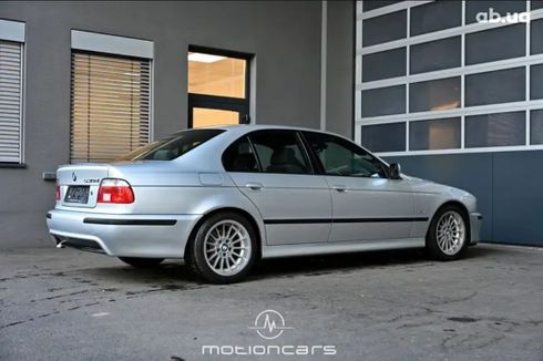 BMW 5 серия 2002 серый - фото 8