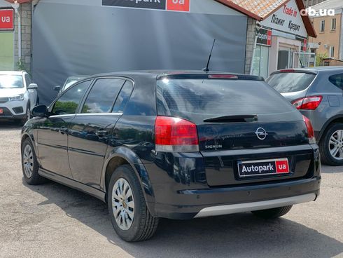 Opel Signum 2006 черный - фото 7