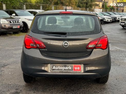 Opel Corsa 2015 серый - фото 7