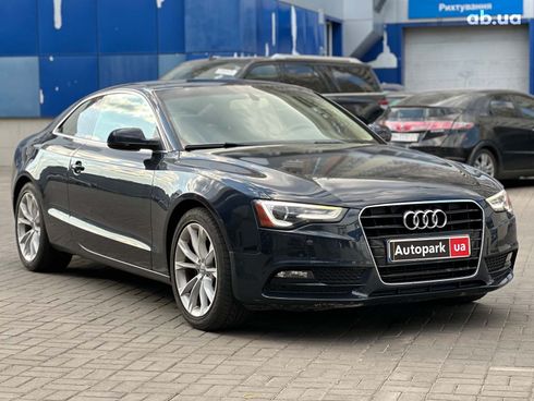 Audi A5 2012 синий - фото 3