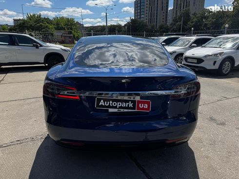 Tesla Model S 2016 синий - фото 6