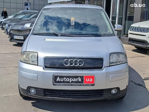 Audi A2 2001 серый - фото 2