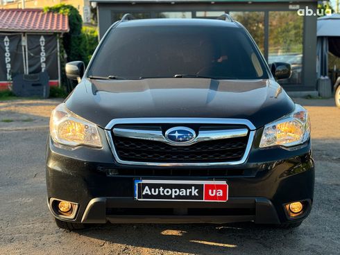 Subaru Forester 2014 черный - фото 2