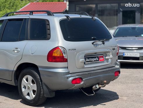 Hyundai Santa Fe 2002 серый - фото 8