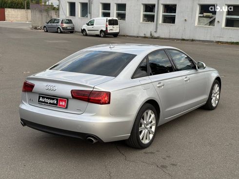 Audi A6 2014 серый - фото 5