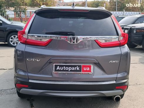 Honda CR-V 2017 серый - фото 8
