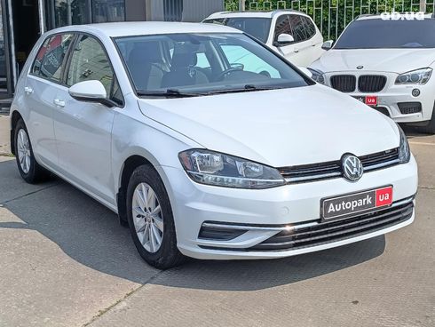Volkswagen Golf 2019 белый - фото 14