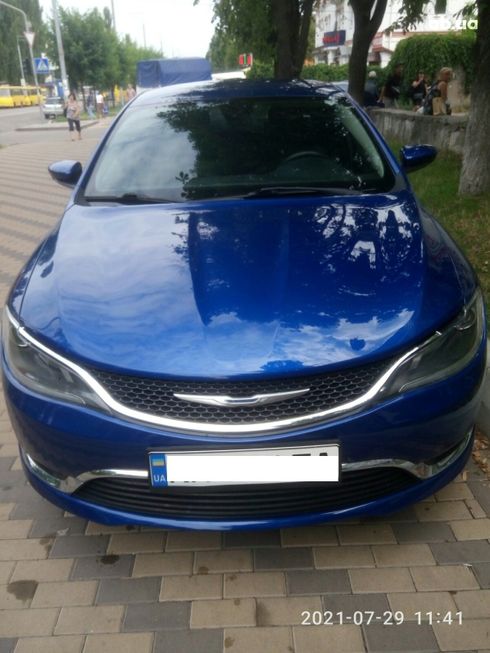 Chrysler 200 2015 синий - фото 2