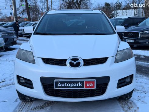 Mazda CX-7 2008 белый - фото 4