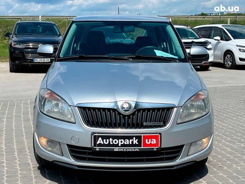 Skoda Fabia 2013 серый - фото 2