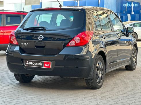 Nissan Versa 2009 черный - фото 8