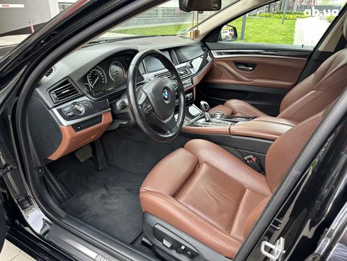 BMW 5 серия 2014 черный - фото 12