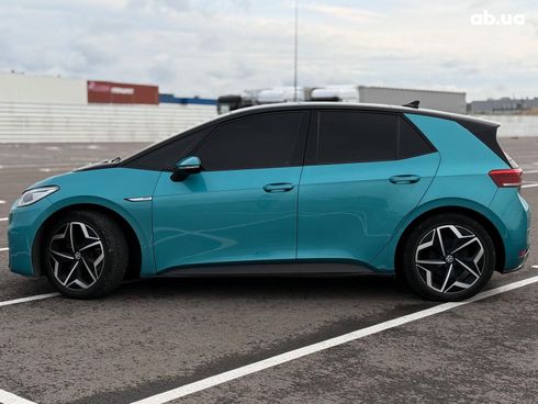 Volkswagen ID.3 2021 зеленый - фото 4