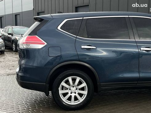 Nissan Rogue 2014 синий - фото 14
