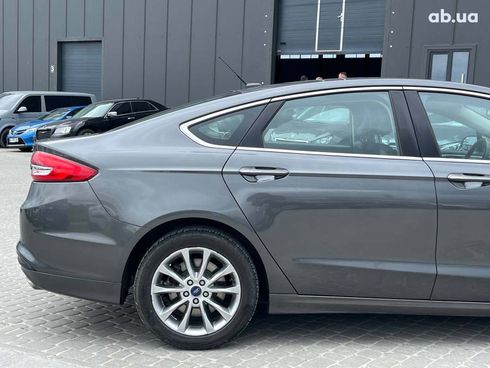 Ford Fusion 2017 серый - фото 34