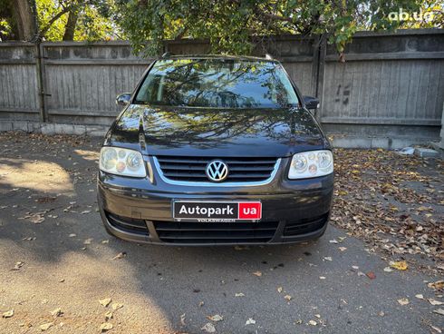 Volkswagen Touran 2006 черный - фото 2