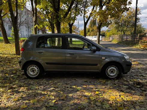 Hyundai Getz 2005 серый - фото 6