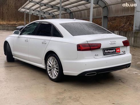 Audi A6 2015 белый - фото 10