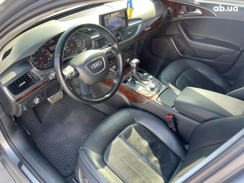 Audi A6 2013 серый - фото 15