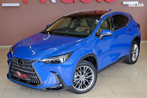 Lexus NX 2023 синий - фото 2